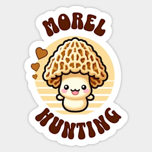 morel hunter Sticker